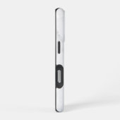 Weißer Marmor iPhone Hülle (Rechte Seite)