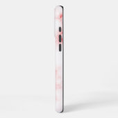 Weißer Marmor iPhone Hülle (Linke Seite)