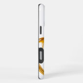 Weißer Marmor iPhone Hülle (Rechte Seite)