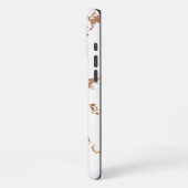 Weißer Marmor iPhone Hülle (Linke Seite)