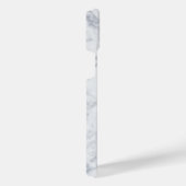 Weißer Marmor iPhone Hülle (Rechte Seite)
