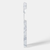 Weißer Marmor iPhone Hülle (Linke Seite)