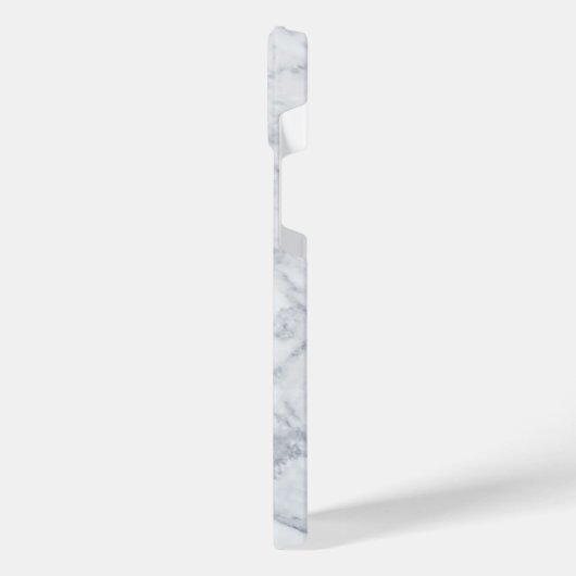 Weißer Marmor iPhone Hülle (Linke Seite)