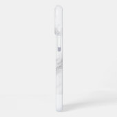 Weißer Marmor iPhone Hülle (Linke Seite)