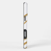 Weißer Marmor iPhone Hülle (Rechte Seite)