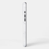 Weißer Marmor iPhone Hülle (Linke Seite)