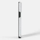 Weißer Marmor iPhone Hülle (Rechte Seite)