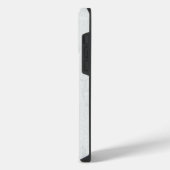 Weißer Marmor iPhone Hülle (Linke Seite)
