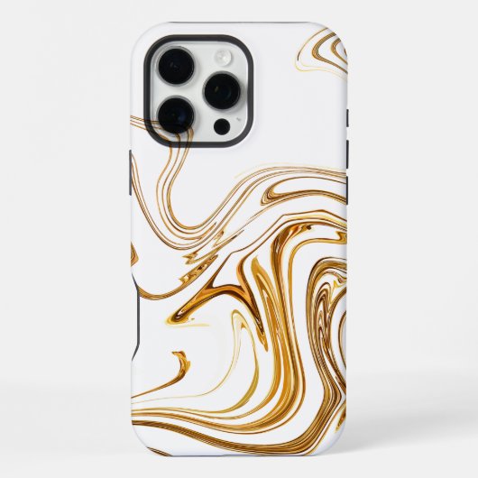 Weißer Marmor iPhone Hülle (Rückseite)