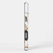 Weißer Marmor iPhone Hülle (Rechte Seite)