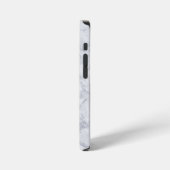 Weißer Marmor iPhone Hülle (Linke Seite)