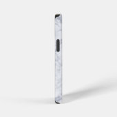 Weißer Marmor iPhone Hülle (Rechte Seite)