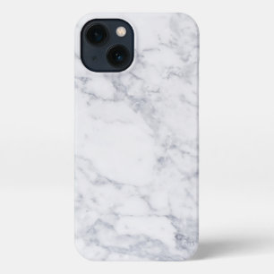 Weißer Marmor iPhone 13 Hülle
