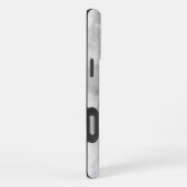 Weißer Marmor iPhone Hülle (Rechte Seite)