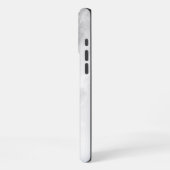 Weißer Marmor iPhone Hülle (Linke Seite)