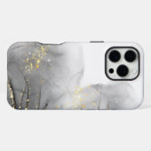 Weißer Marmor iPhone Hülle (Rückseite (Horizontal))