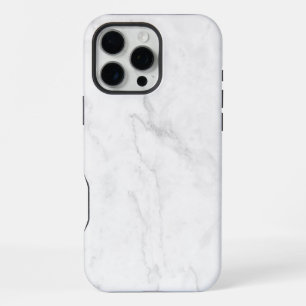 Weißer Marmor iPhone 16 Pro Max Hülle