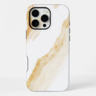 Weißer Marmor iPhone 16 Pro Max Hülle