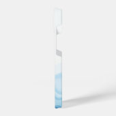 Weißer Marmor iPhone Hülle (Linke Seite)