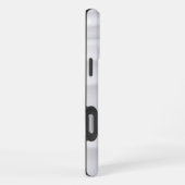 Weißer Marmor iPhone Hülle (Rechte Seite)