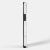 Weißer Marmor iPhone Hülle (Rechte Seite)