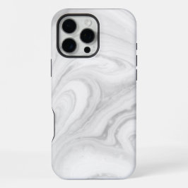 Weißer Marmor iPhone 16 Pro Max Hülle