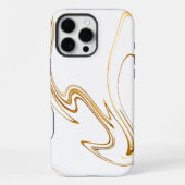 Weißer Marmor iPhone Hülle (Rückseite)