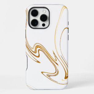 Weißer Marmor iPhone 16 Pro Max Hülle