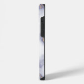 Weißer Marmor iPhone Hülle (Linke Seite)