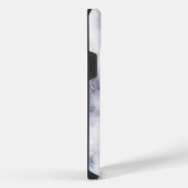 Weißer Marmor iPhone Hülle (Rechte Seite)