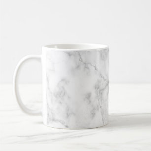 Weißer Marmor Kaffeetasse