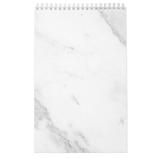Weißer Marmor Kalender (Titelbild)