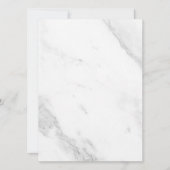 Weißer Marmor Karte (Vorderseite)