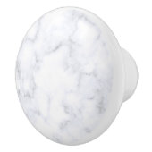 Weißer Marmor Keramikknauf (Rechts)