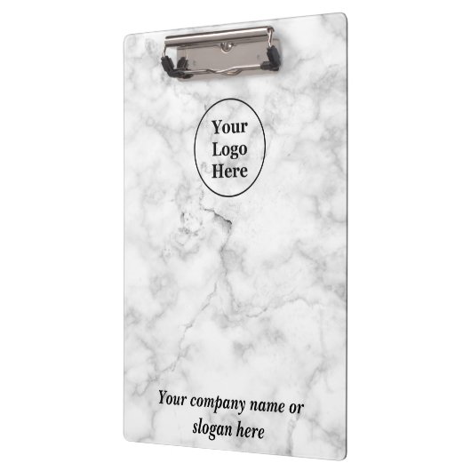 Weißer Marmor Klemmbrett (Links)