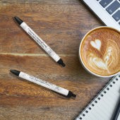 Weißer Marmor Kugelschreiber