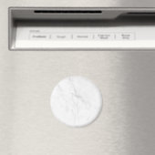Weißer Marmor Magnet (In Situ (Geschirrspüler))