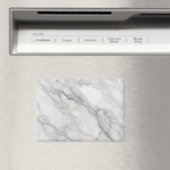 Weißer Marmor Magnet (In Situ (Geschirrspüler))