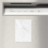 Weißer Marmor Magnet (In Situ (Geschirrspüler))