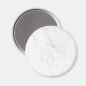 Weißer Marmor Magnet (Vorderseite/Rückseite)