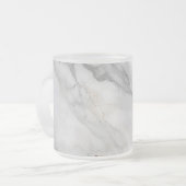 Weißer Marmor Mattglastasse (Vorderseite Links)