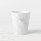  Weißer Marmor Milchtasse (Vorderseite)