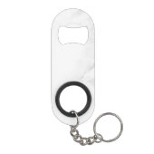 Weißer Marmor Mini Flaschenöffner (Rückseite)