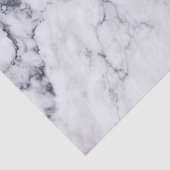 Weißer Marmor mit grauem Imitat Seidenpapier (Ausschnitt)