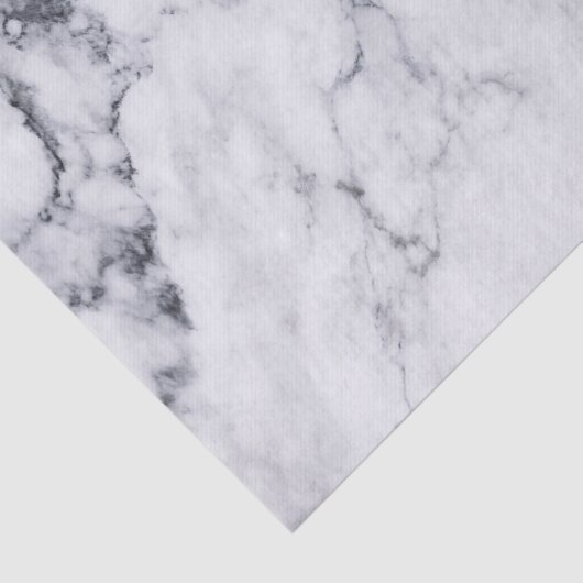 Weißer Marmor mit grauem Imitat Seidenpapier (Ausschnitt)