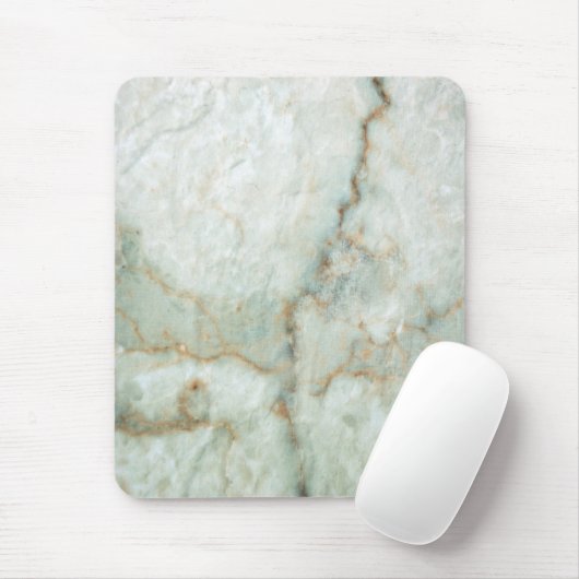 Weißer Marmor Mousepad (Mit Mouse)