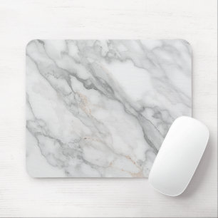 Weißer Marmor Mousepad