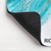 Weißer Marmor Mousepad (Ecke)