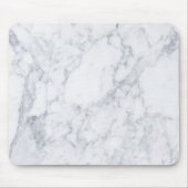 Weißer Marmor Mousepad (Vorne)