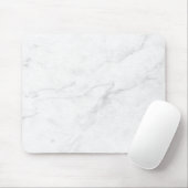 Weißer Marmor Mousepad (Mit Mouse)